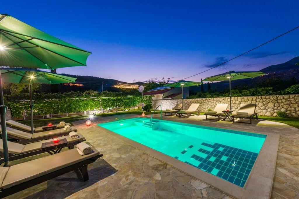 Vila Vergatum-Privacy,Gym,Billiards,Table Tennis Donji Brgat Exterior photo